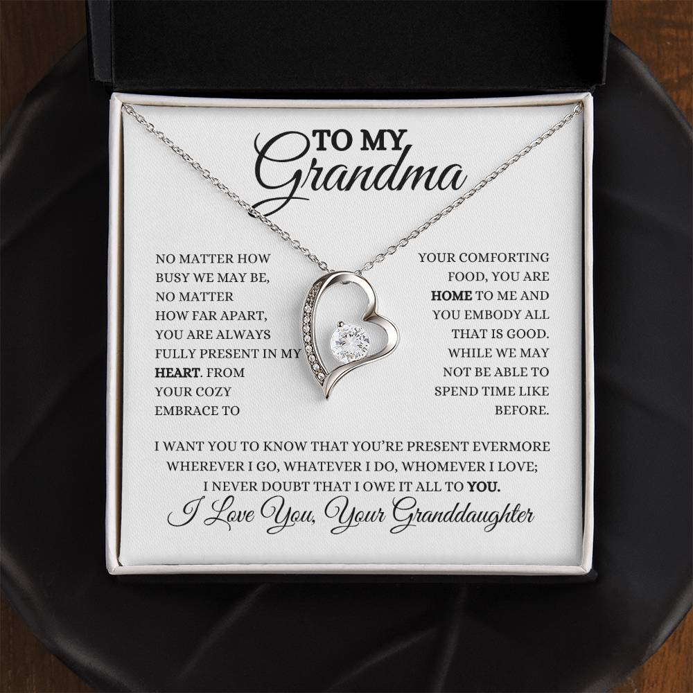 To My Grandma | Forever Love Necklace | Heartfelt Message From Granddaughter