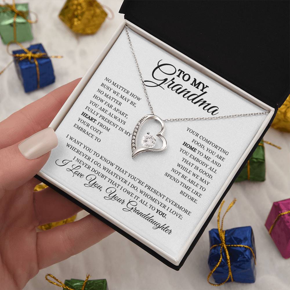 To My Grandma | Forever Love Necklace | Heartfelt Message From Granddaughter