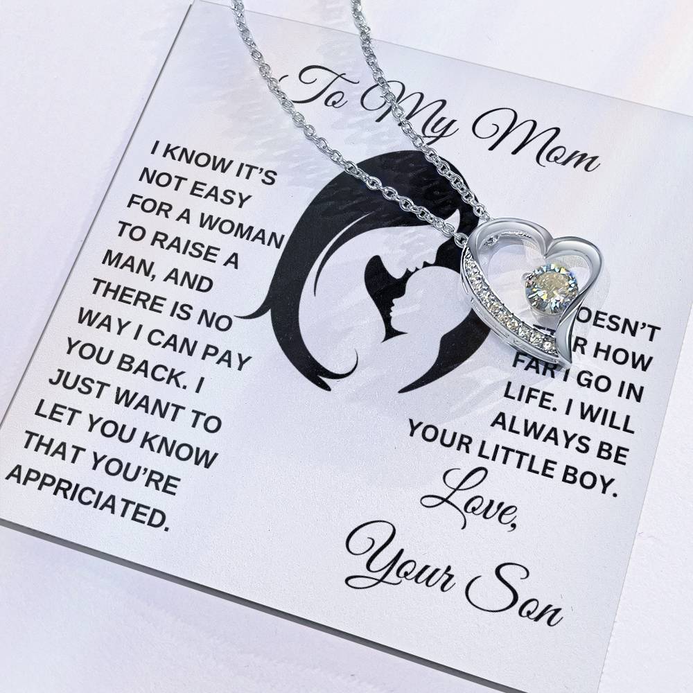 To My Mom | Forever Love Necklace | Heartfelt Message From Son