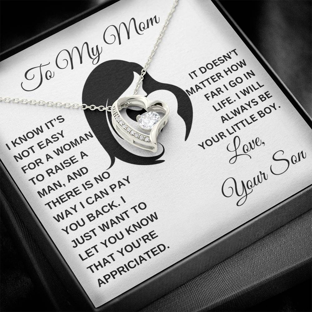 To My Mom | Forever Love Necklace | Heartfelt Message From Son