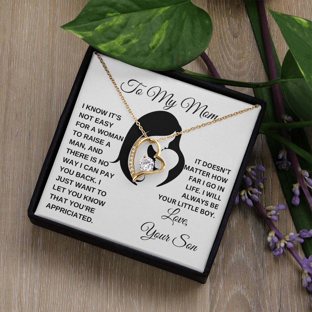 To My Mom | Forever Love Necklace | Heartfelt Message From Son