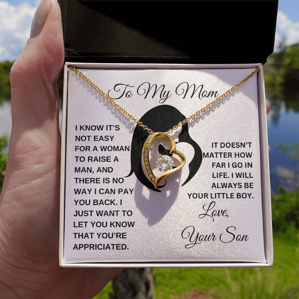 To My Mom | Forever Love Necklace | Heartfelt Message From Son