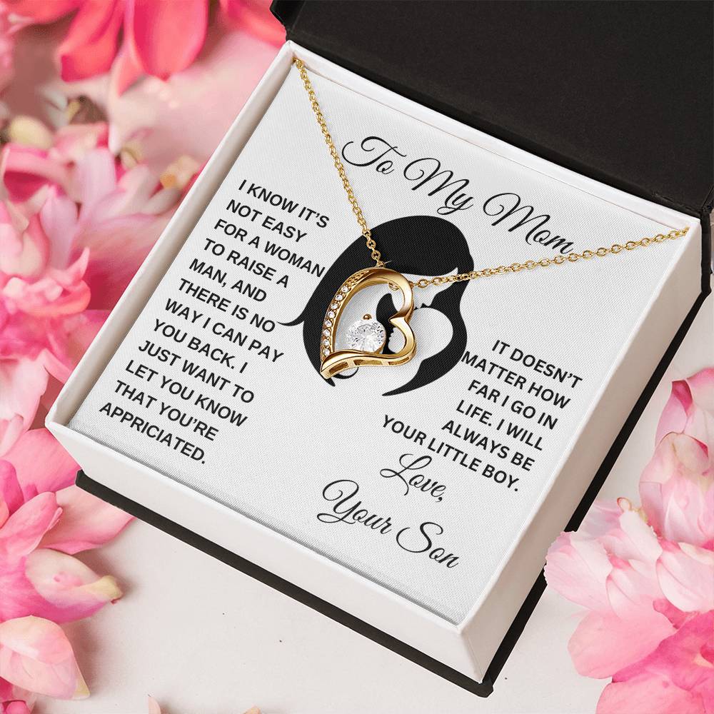 To My Mom | Forever Love Necklace | Heartfelt Message From Son