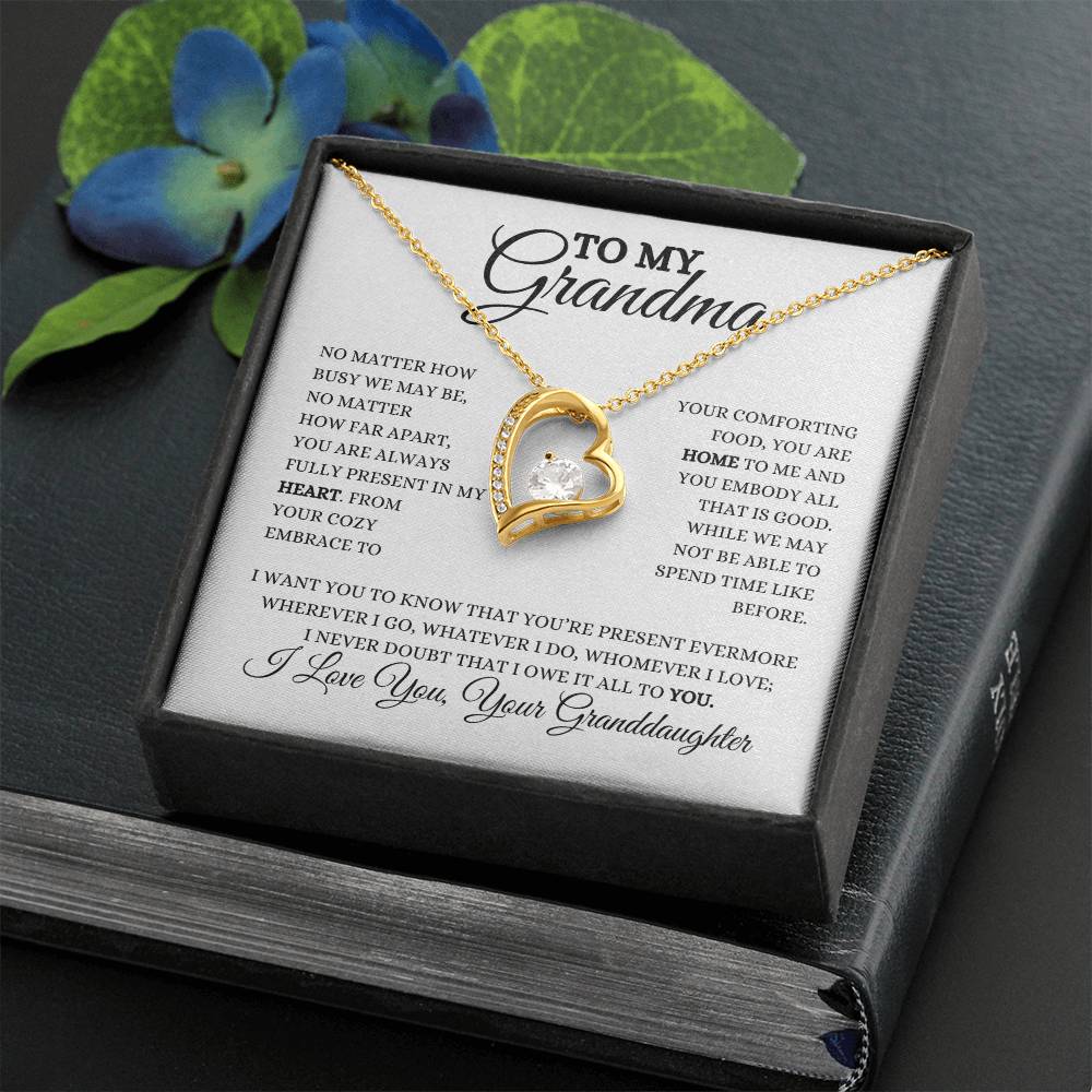 To My Grandma | Forever Love Necklace | Heartfelt Message From Granddaughter